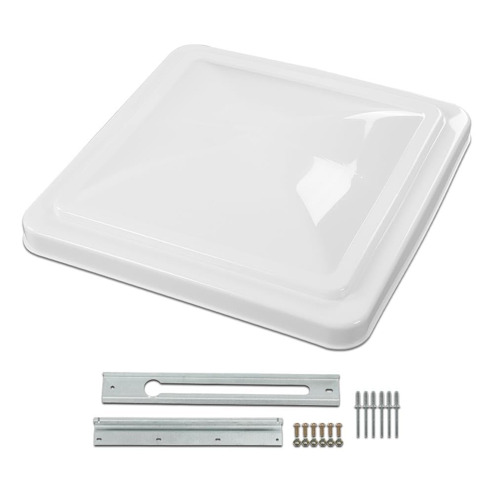 14" x 14" White Roof Vent Cover I471