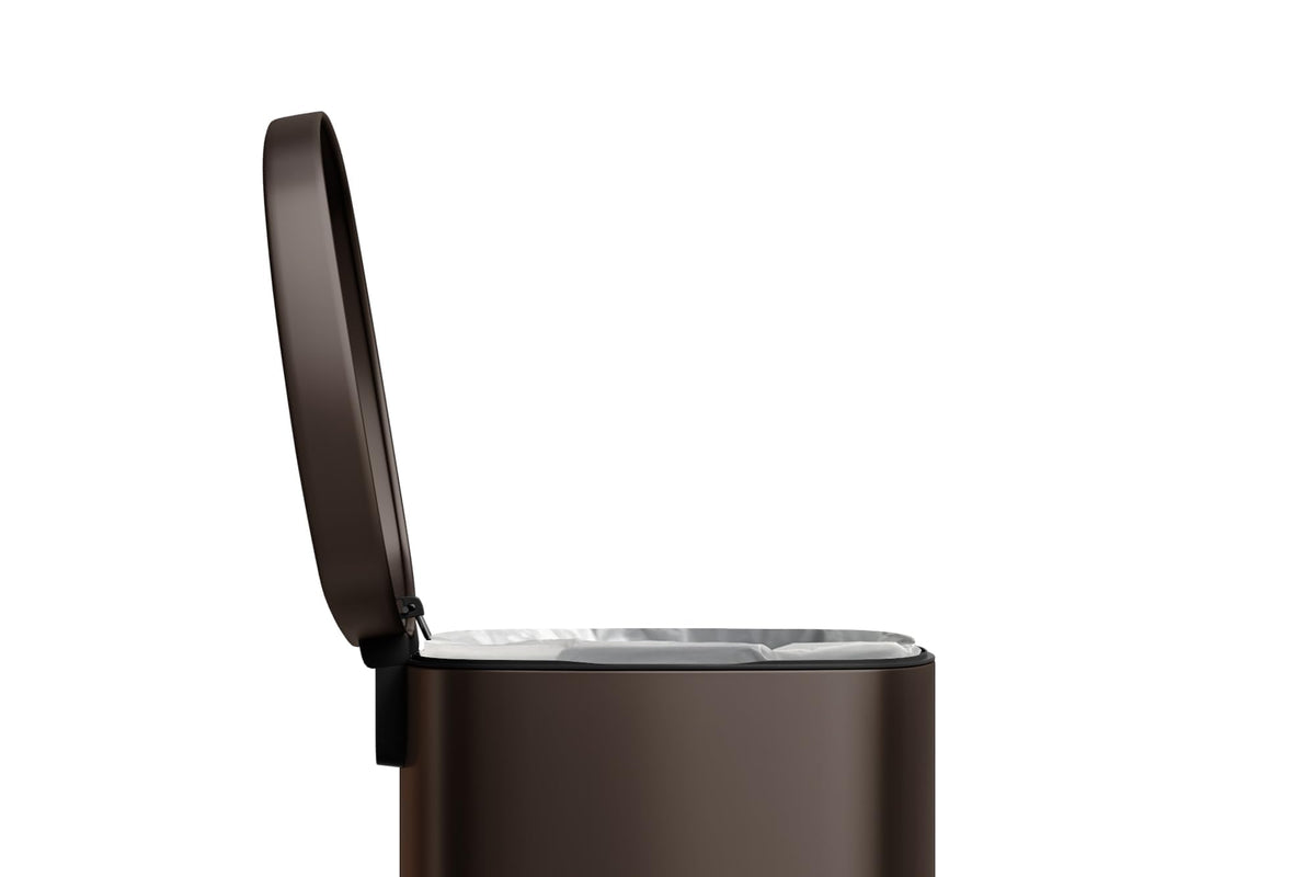 13.2 Gal & 2.6 Gal Stainless Steel Step-On Trash Can Combo Set B497