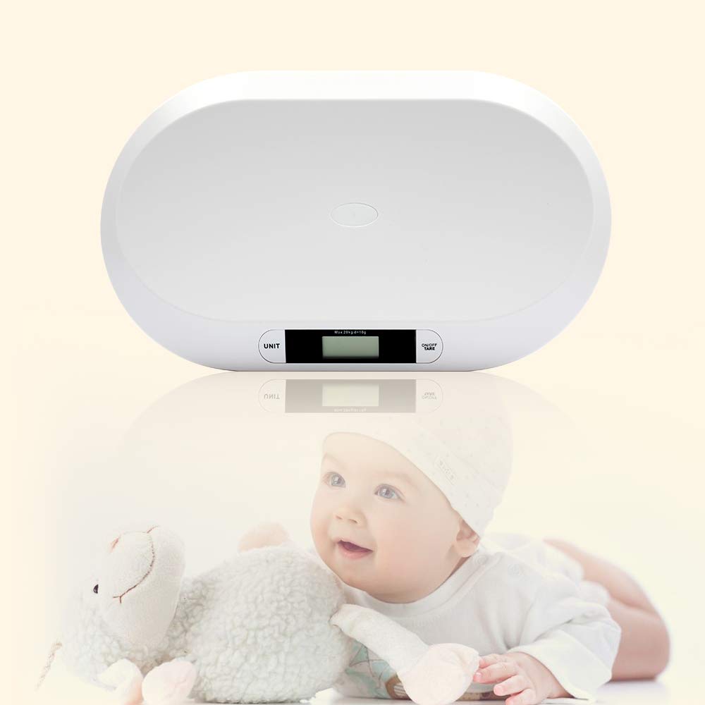 Electronic Digital Baby Scale 44LBS White U25150