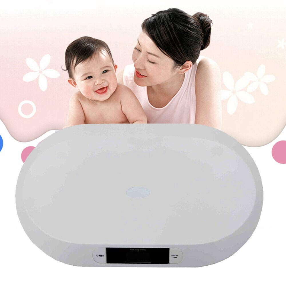 Electronic Digital Baby Scale 44LBS White U25150