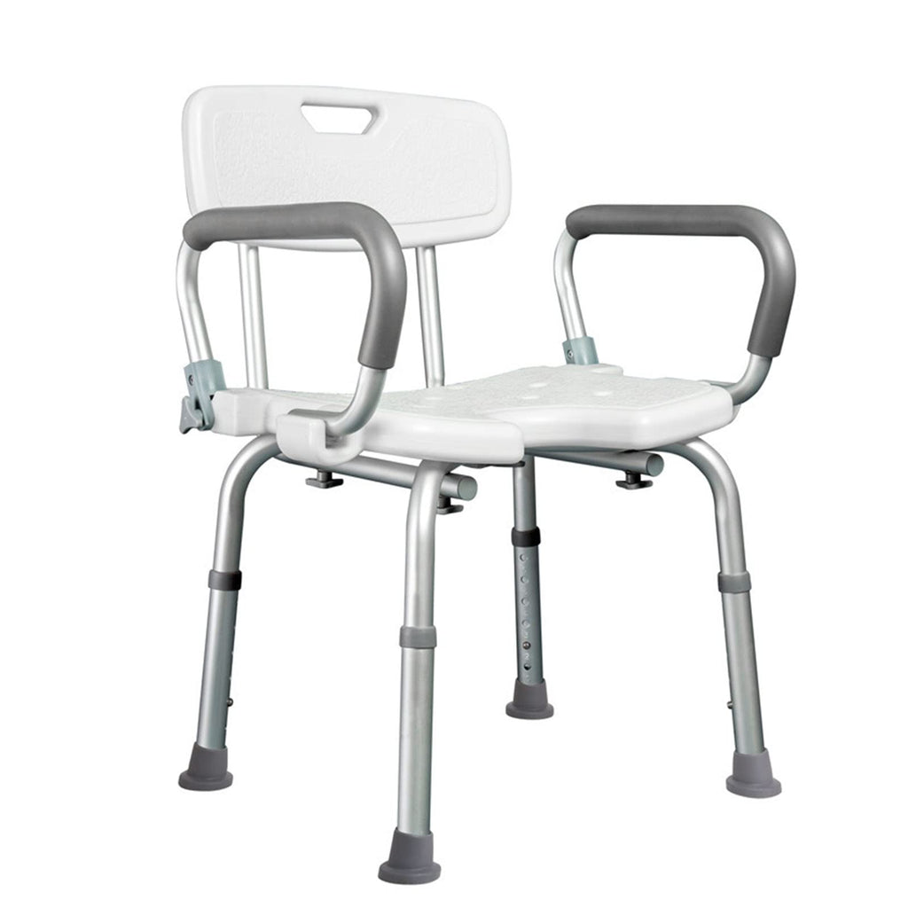 Padded Shower Chair with Arms and Back E171796