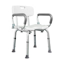 Padded Shower Chair with Arms and Back E171796