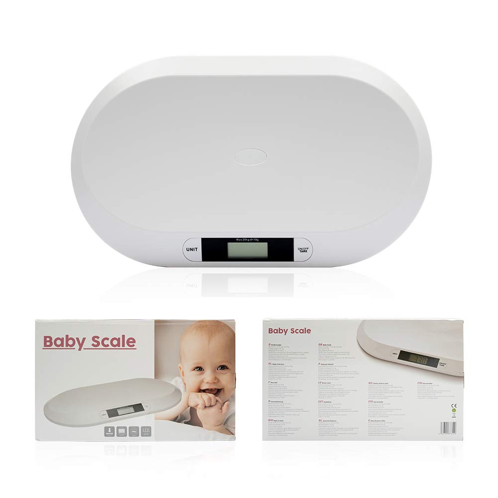 Electronic Digital Baby Scale 44LBS White U25150