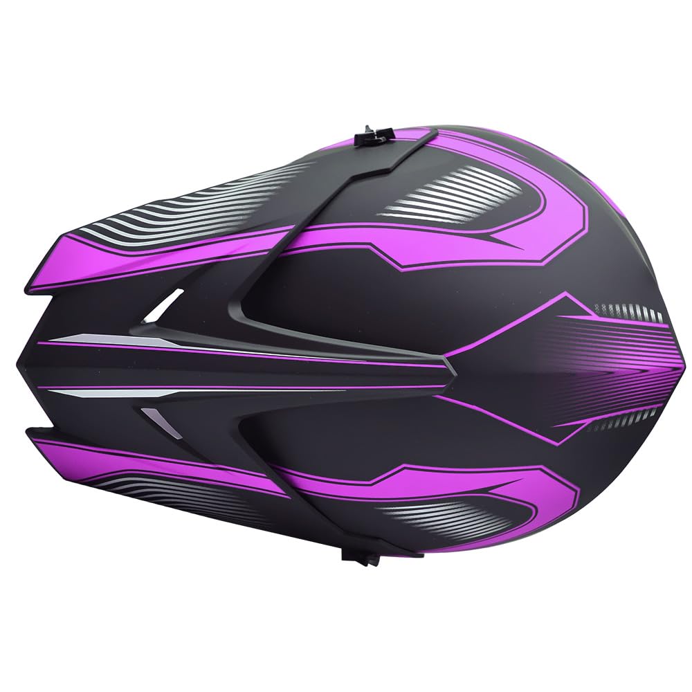 Adult Off-Road ATV Motocross Helmets with Goggles Gloves Z885