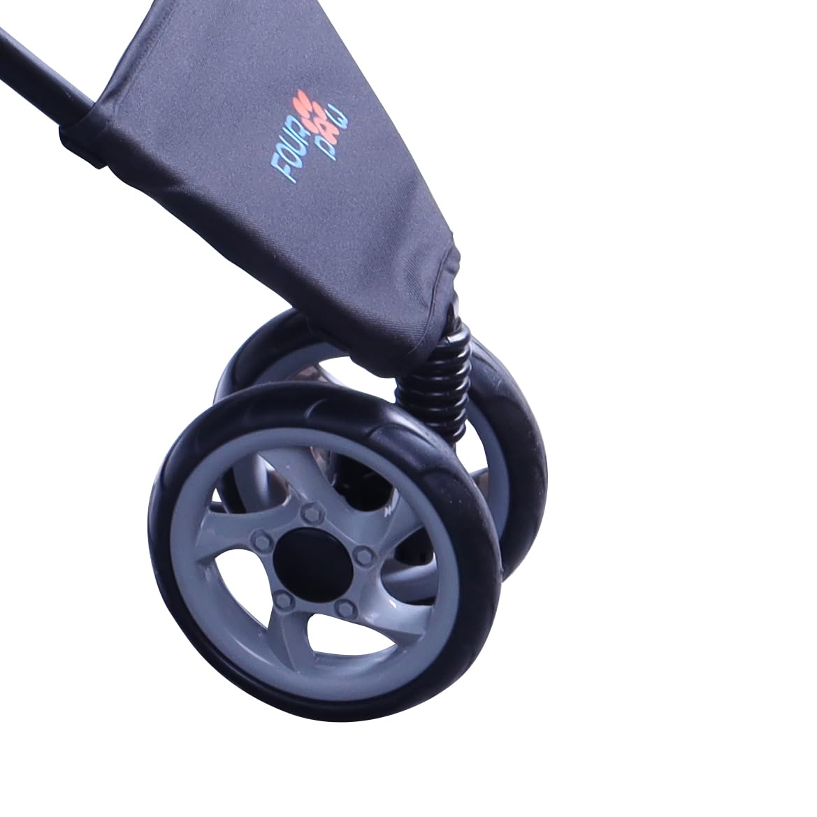 3 Wheels Pet Stroller with Storage Basket Q93241