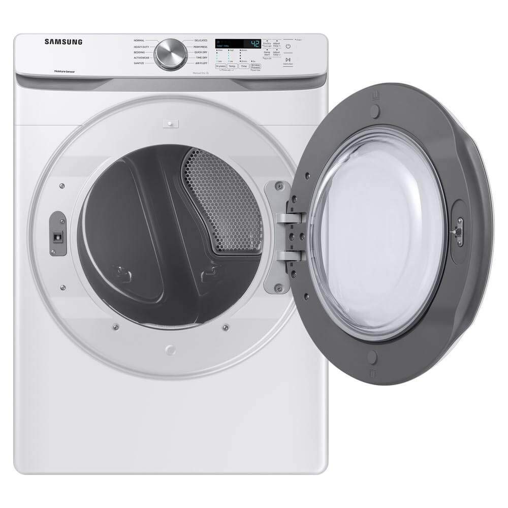 7.5 cu. ft. Front Load Electric Dryer with Sensor Dry, White Y882