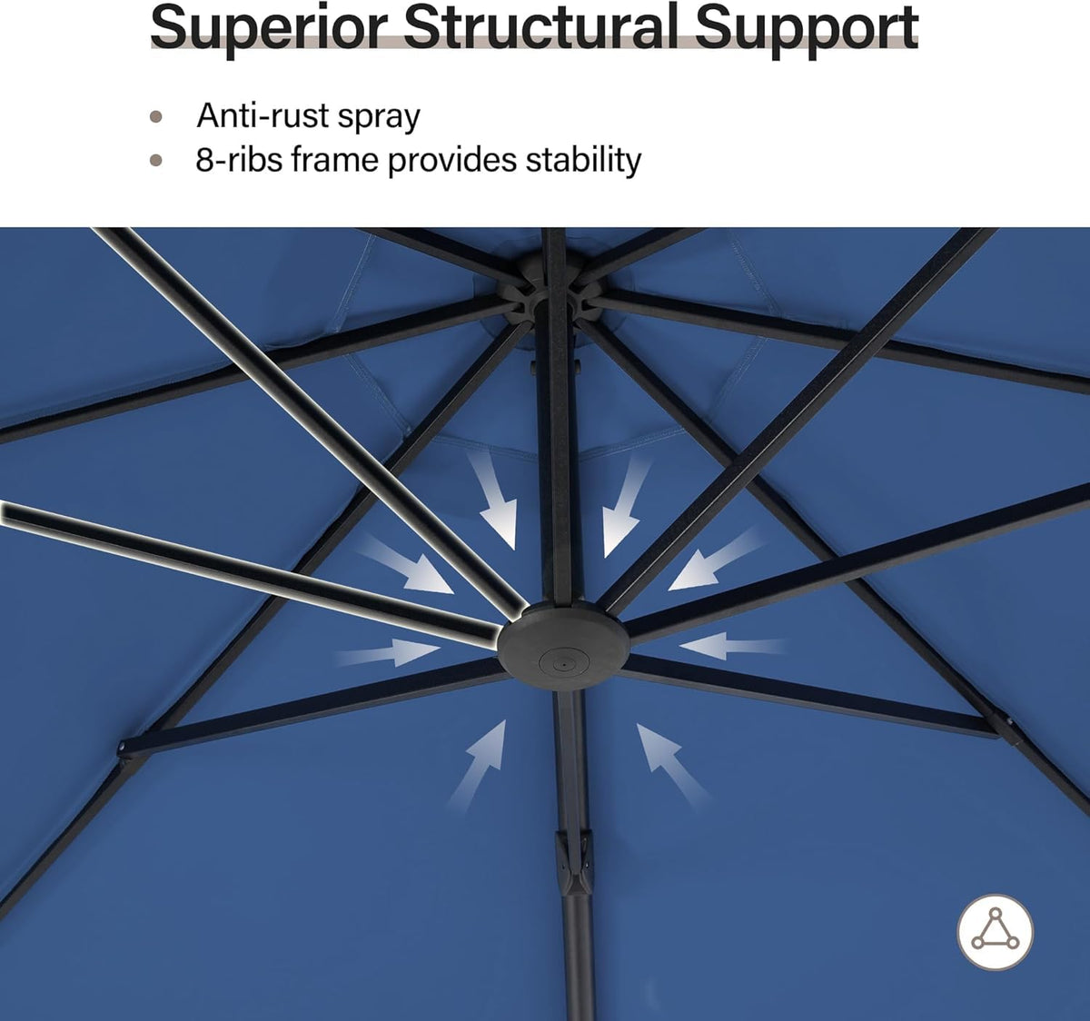 11ft Cantilever Patio Umbrella Z983