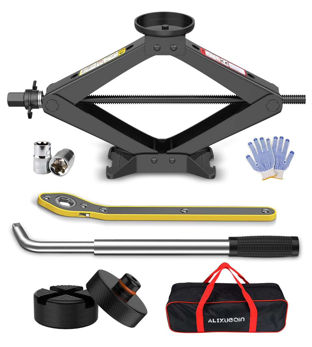 2.5 Ton Black Scissor Lift Jack E700