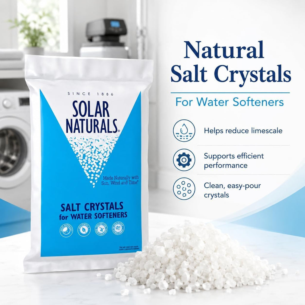 40 lb Natural Solar Salt Crystals M557030