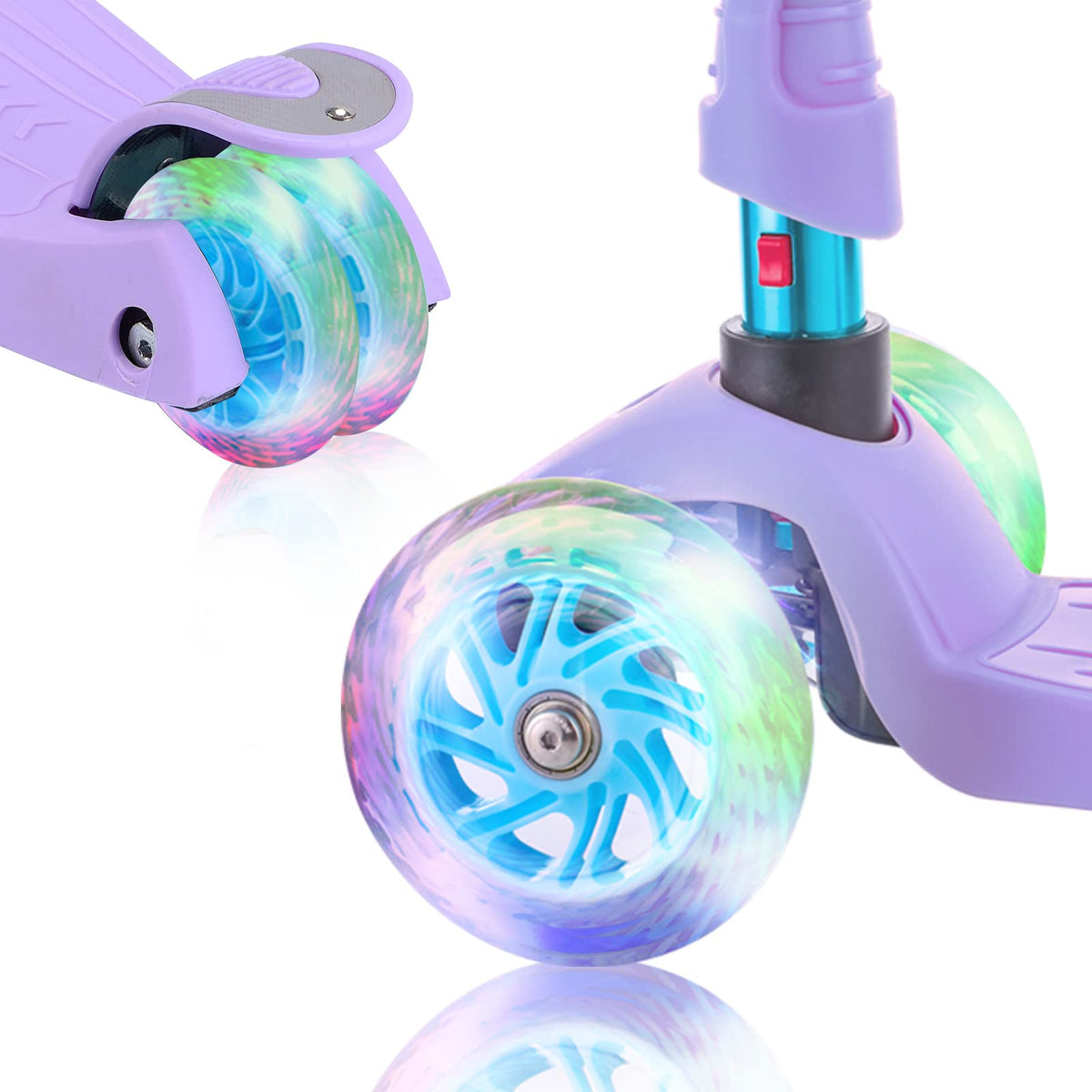 3 Wheel Scooter with Light Up Wheels A603