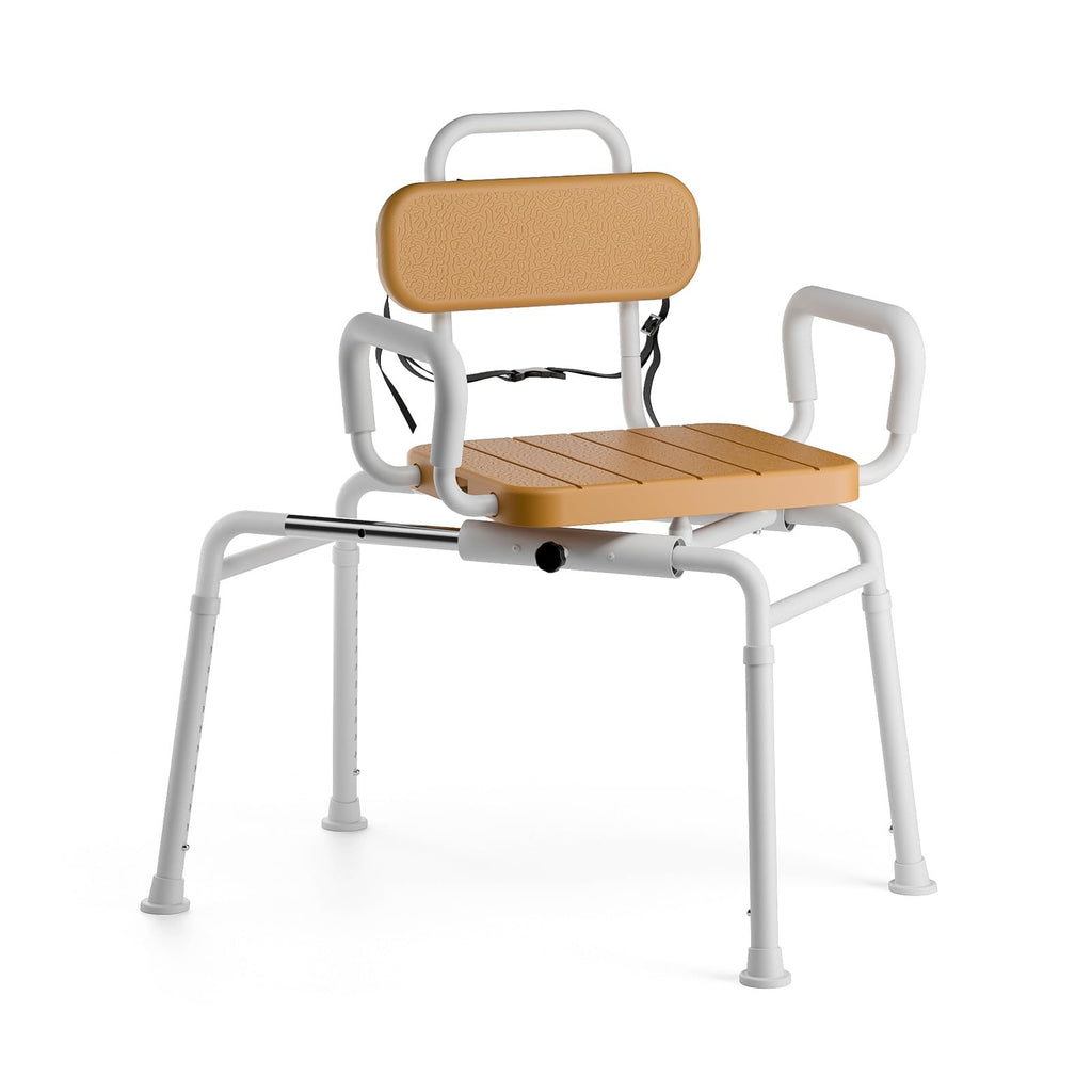Sliding Shower Chair with Swivel Seat W4747