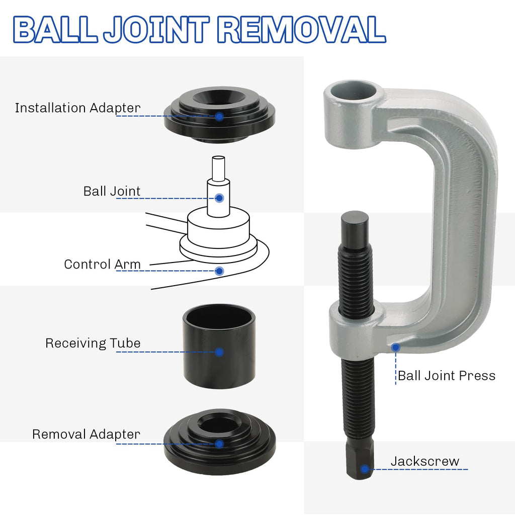Ball Joint Press and U Joint Removal Tool Kit P2689