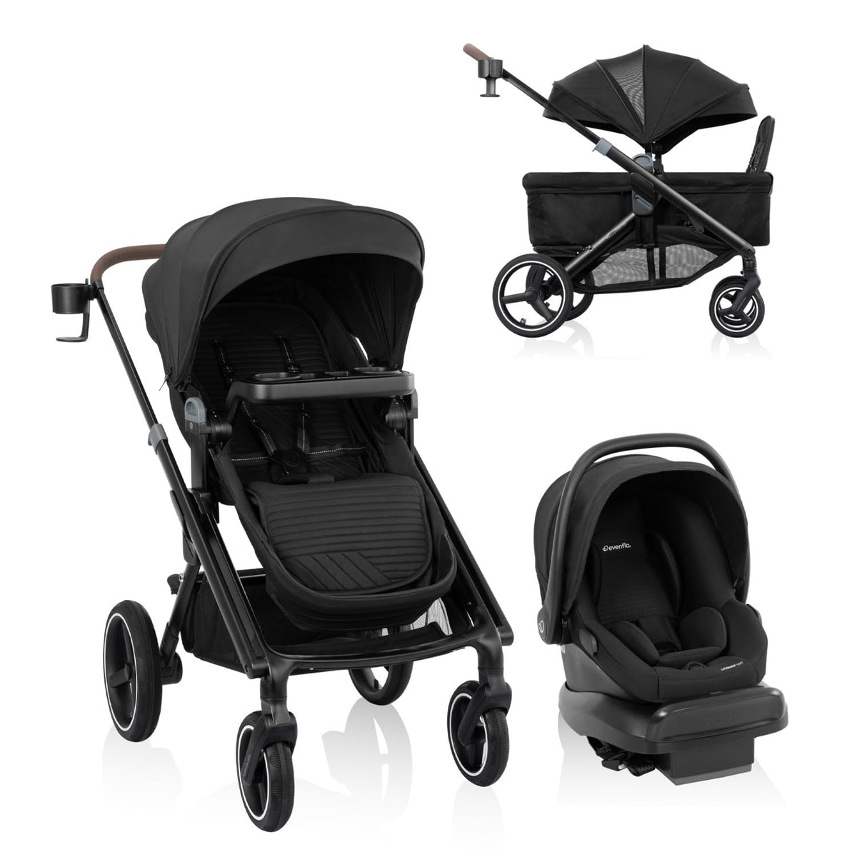 Stroller to Wagon Travel System with Car Seat S603559