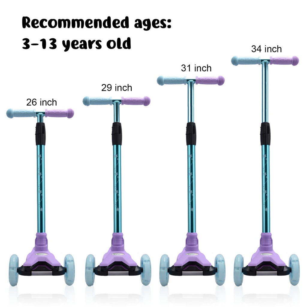 3 Wheel Scooter with Light Up Wheels A603