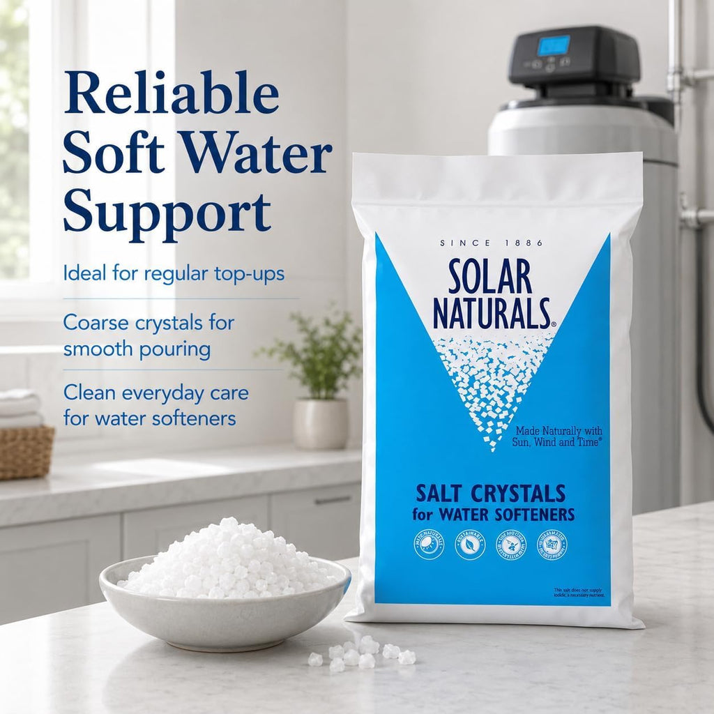 40 lb Natural Solar Salt Crystals M557030