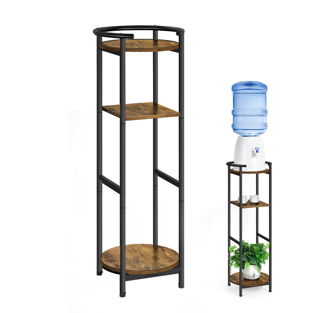 Wood 5 Gallon Water Dispenser Stand with Storage Shelf B236