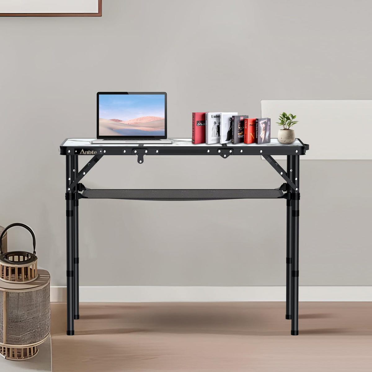 3ft Folding Camping Table, 3 Adjustable Height Q3612