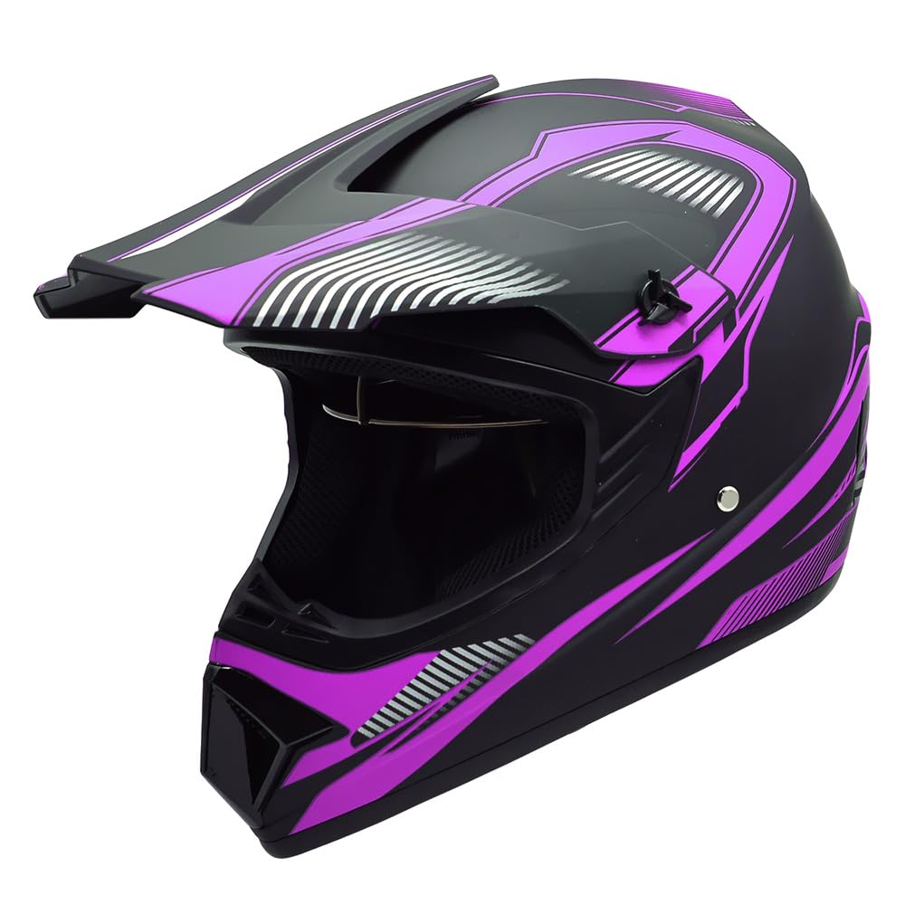 Adult Off-Road ATV Motocross Helmets with Goggles Gloves Z885