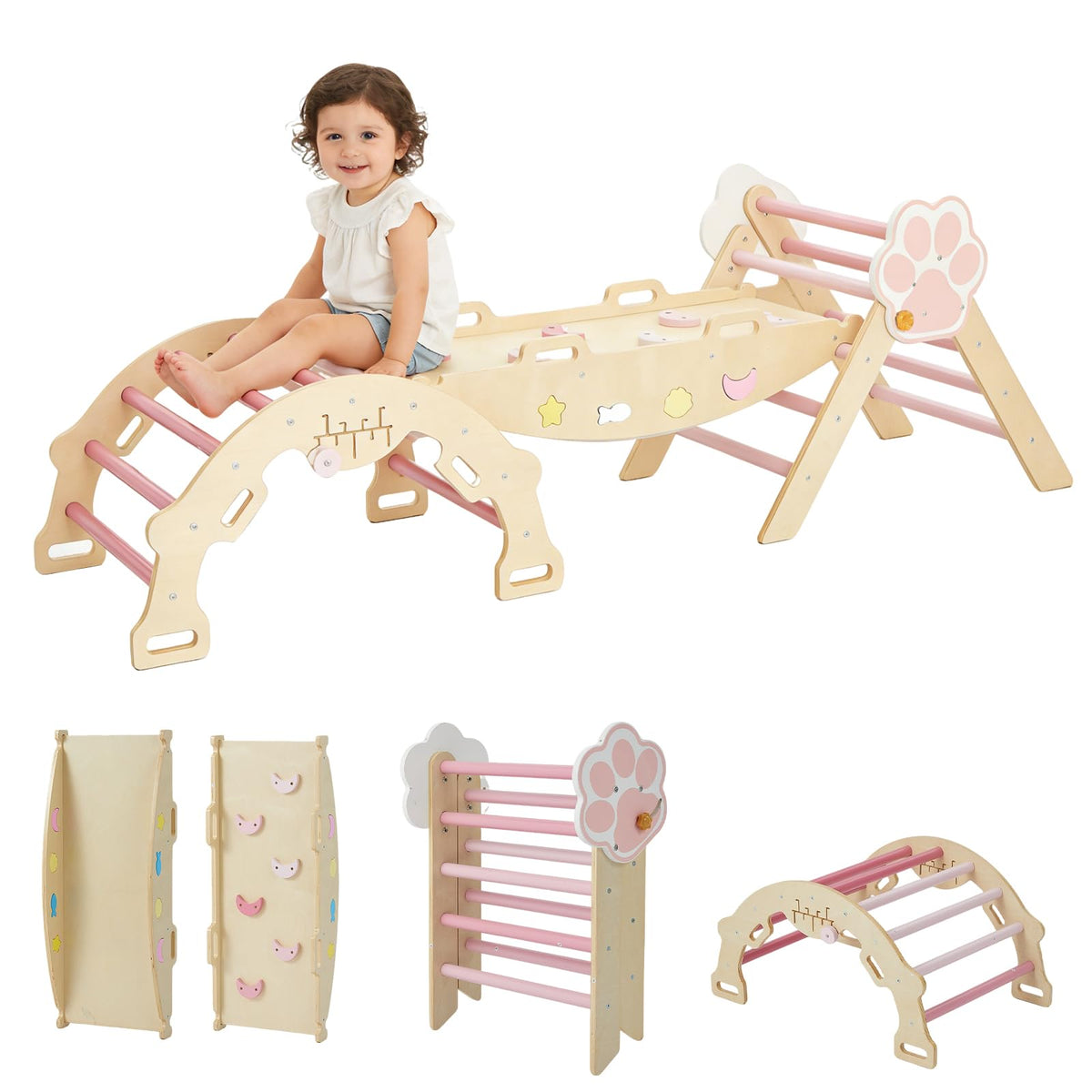 7-in-1 Triangle Climbing Set E649