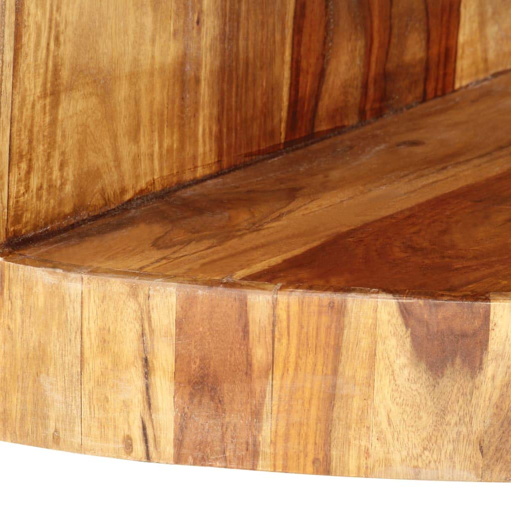 Solid Sheesham Wood Round Coffee Table G14857