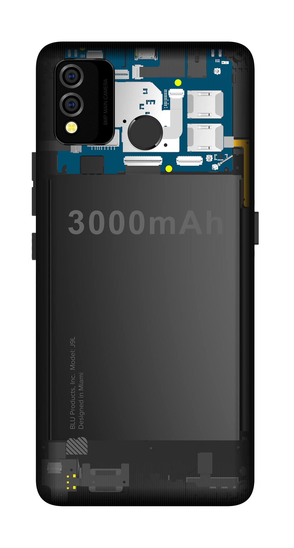 32GB Dual Sim Unlocked Android Smartphone - Black O5168