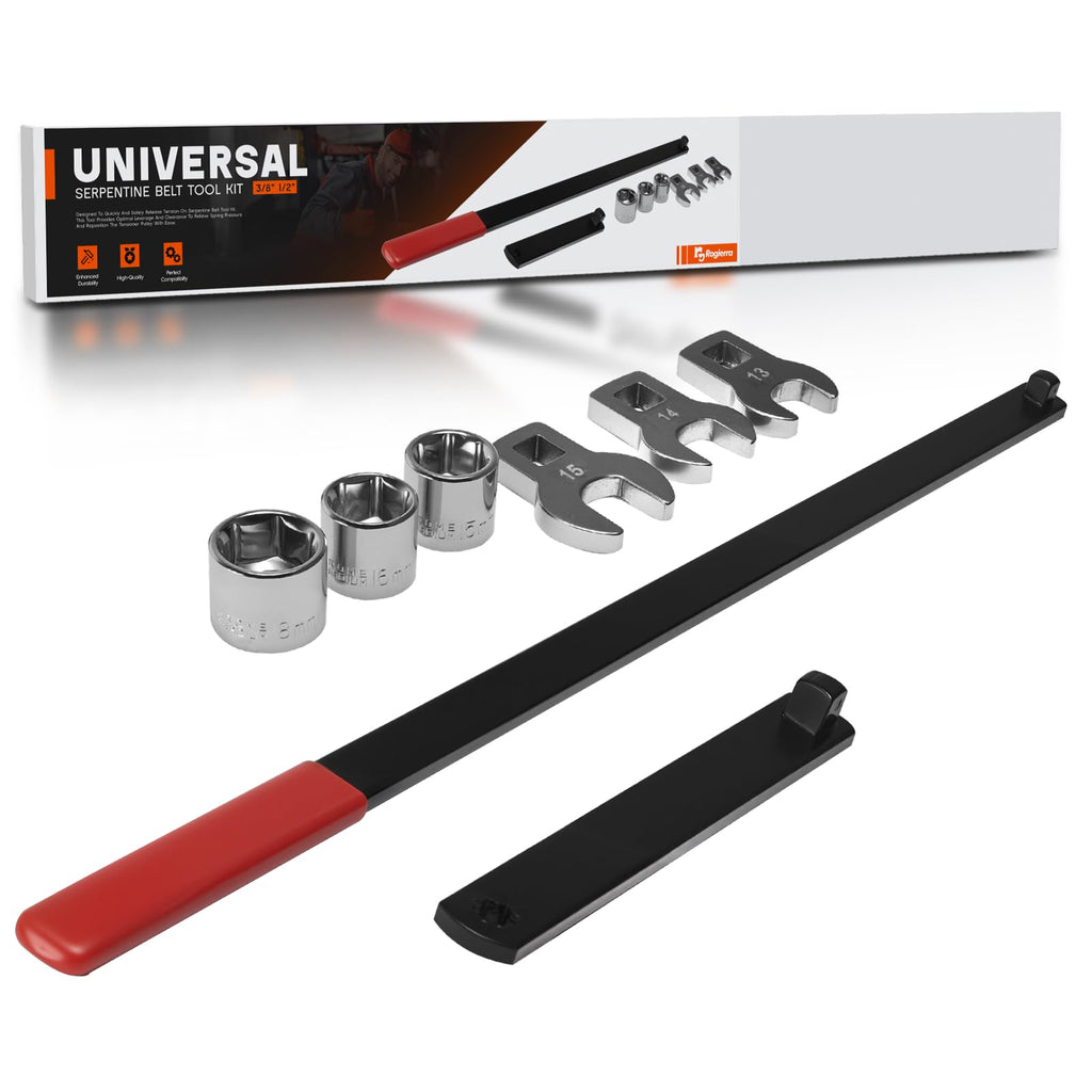 Universal Serpentine Belt Tool Kit, 8PCS S8129