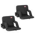 Foldable Stadium Seats 2-Pack with Shoulder Straps J595960