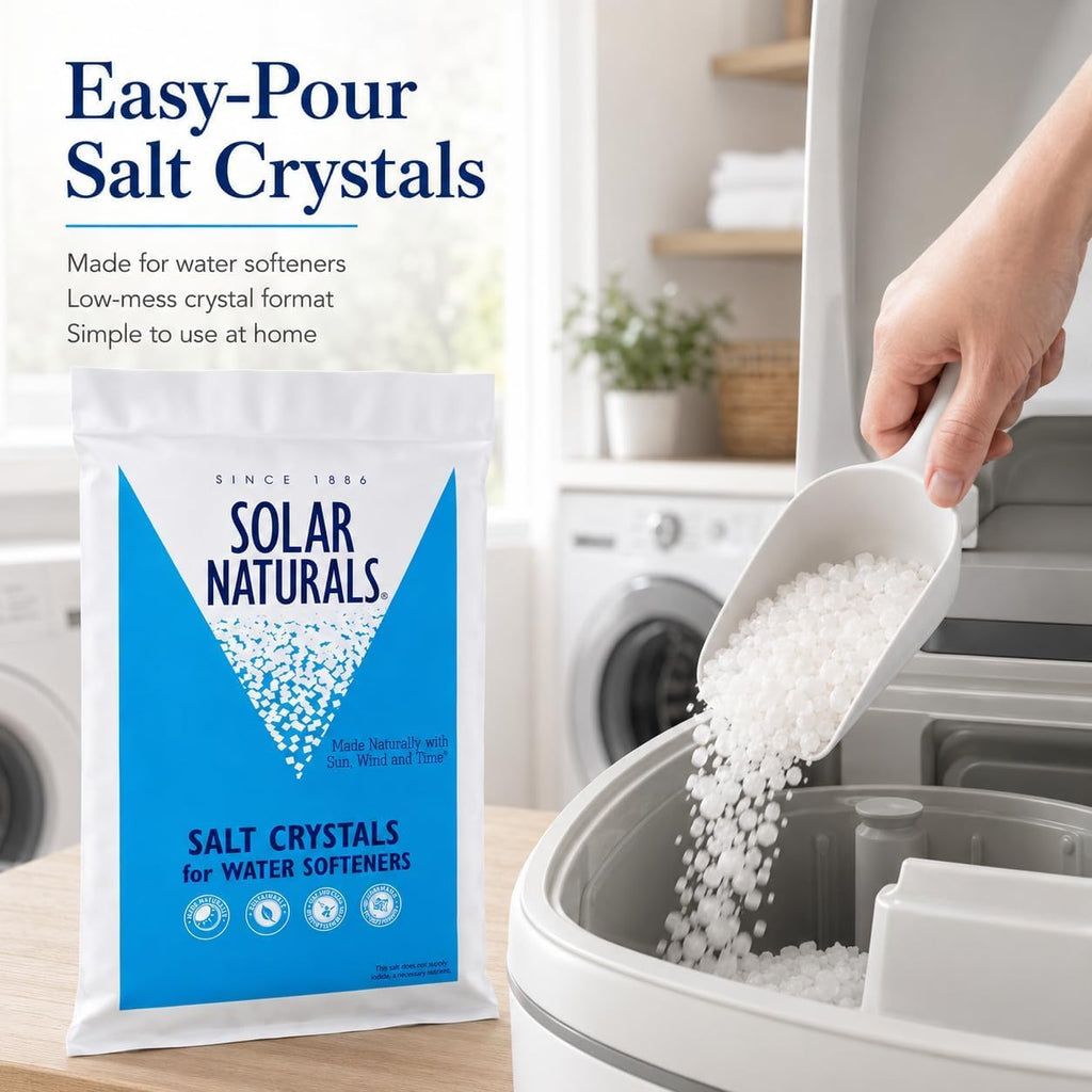 40 lb Natural Solar Salt Crystals M557030