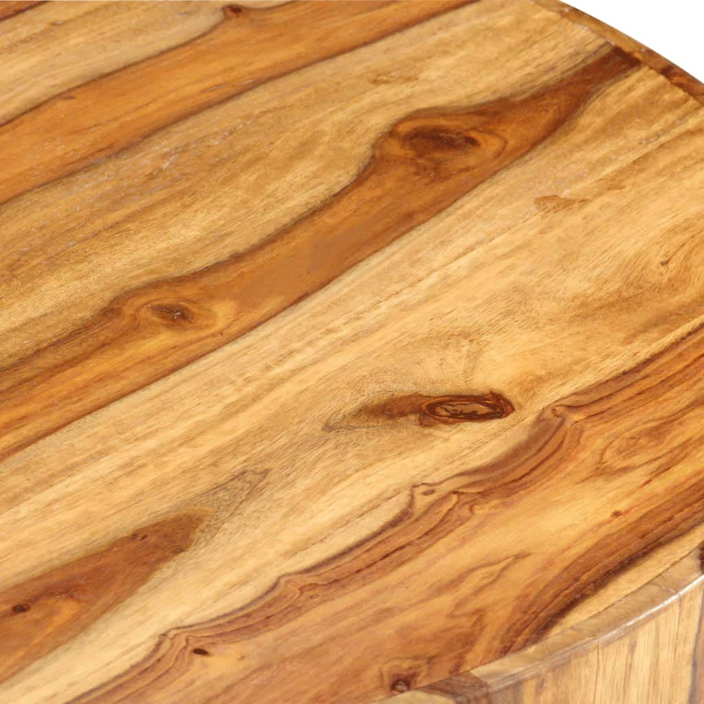 Solid Sheesham Wood Round Coffee Table G14857