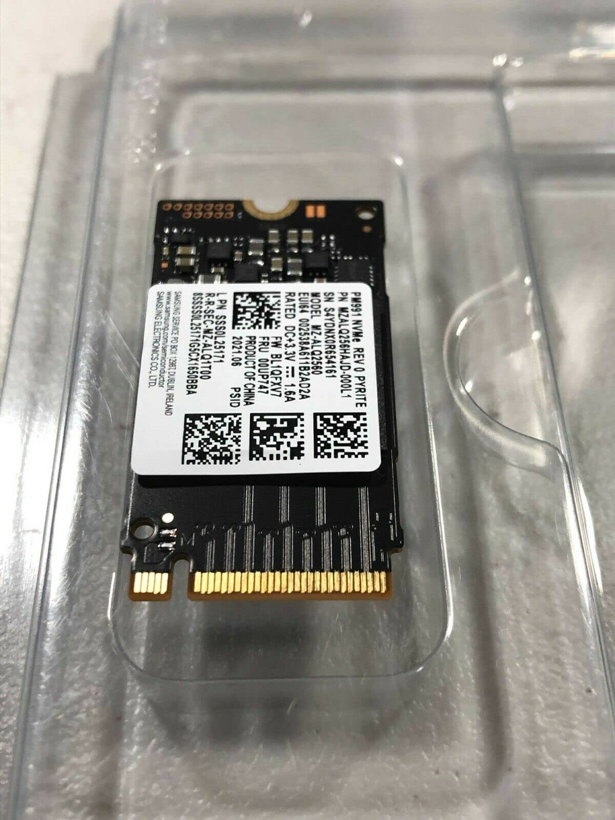256GB M.2 2242 PCIe 3.0 x4 NVMe Solid State Drive Q54311