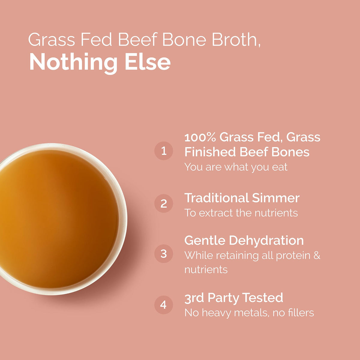Beef Bone Broth Protein Powder M374