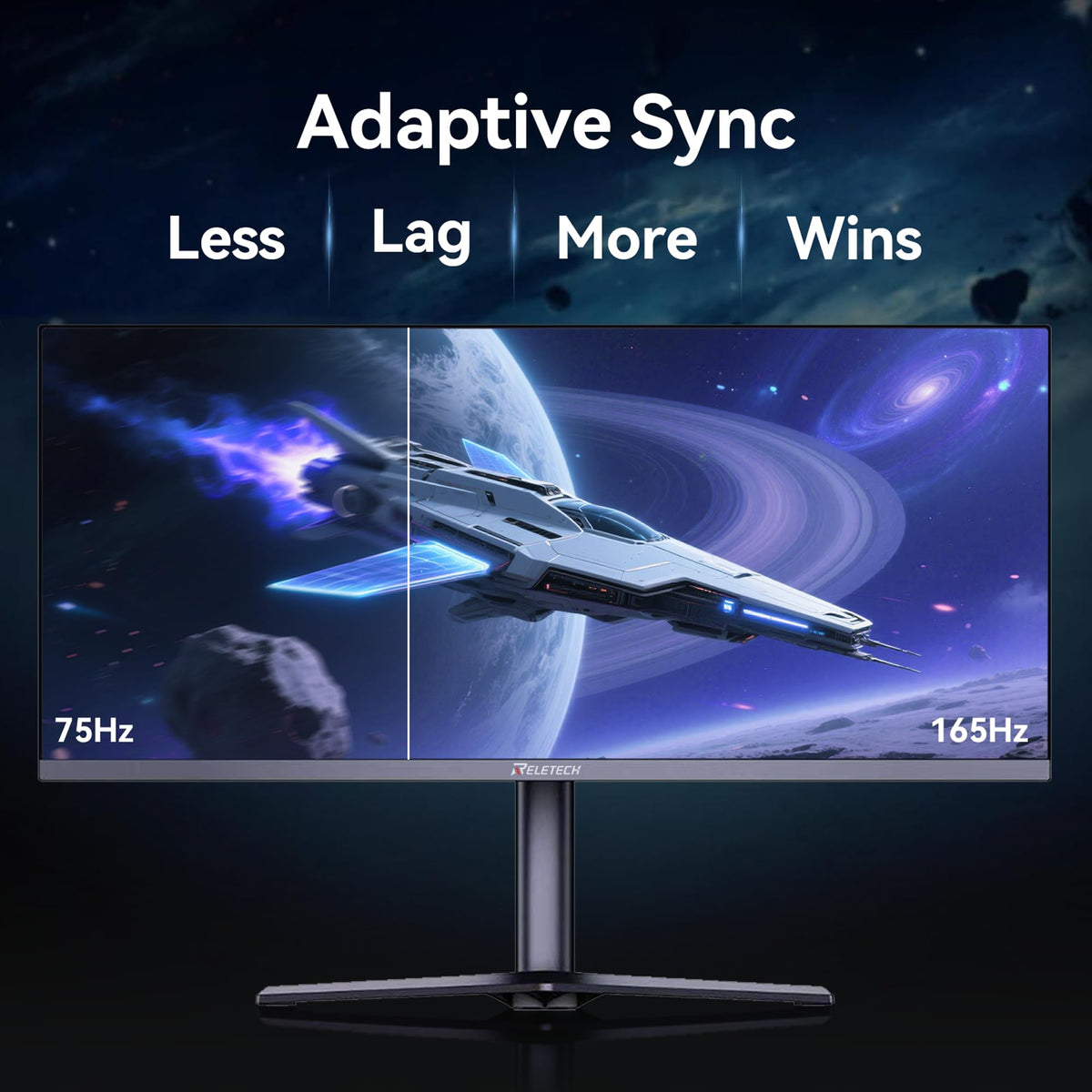 34 Inch Curved Ultrawide Gaming Monitor 21:9 WQHD 165Hz X67287