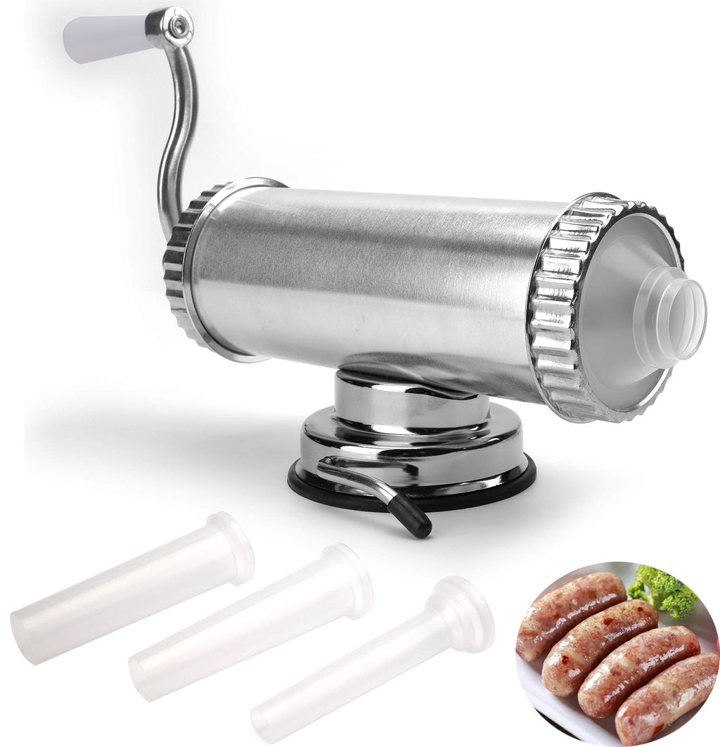 2 LBS Stainless Steel Sausage Stuffer Z54636