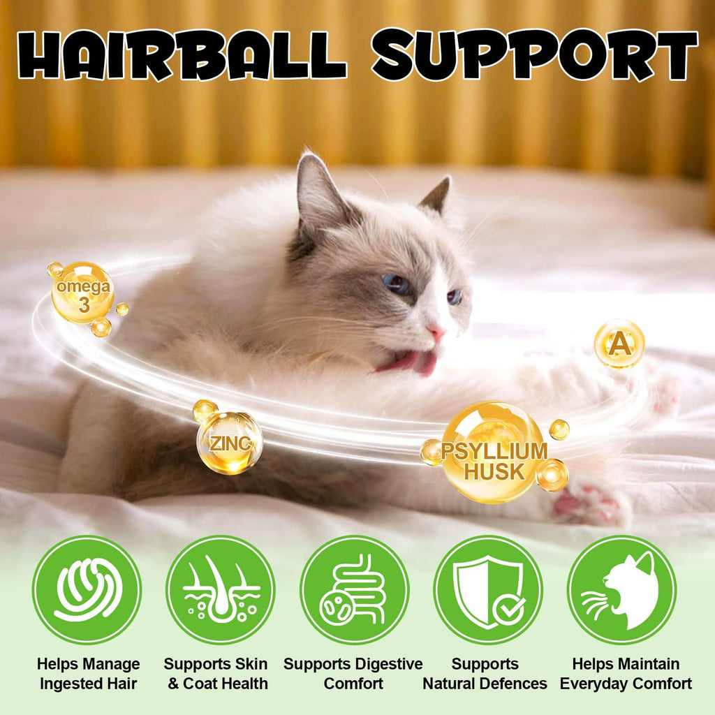 Hairball Remedy Cat Treats Chicken Flavour 100g D584