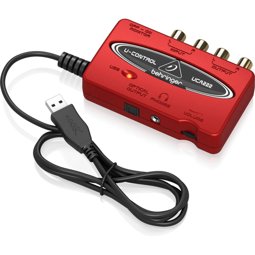 2 In/2 Out USB Audio Interface with Digital Output A40591
