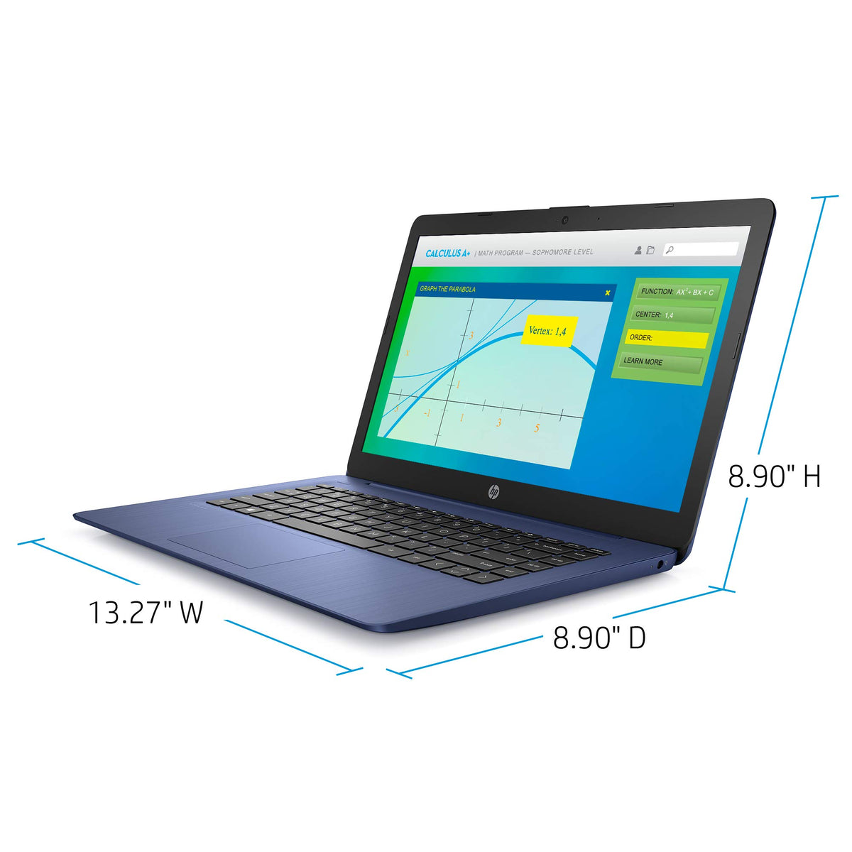 14-inch Laptop, Intel Celeron N4000, 4 GB RAM, 32 GB eMMC, Royal Blue N66052