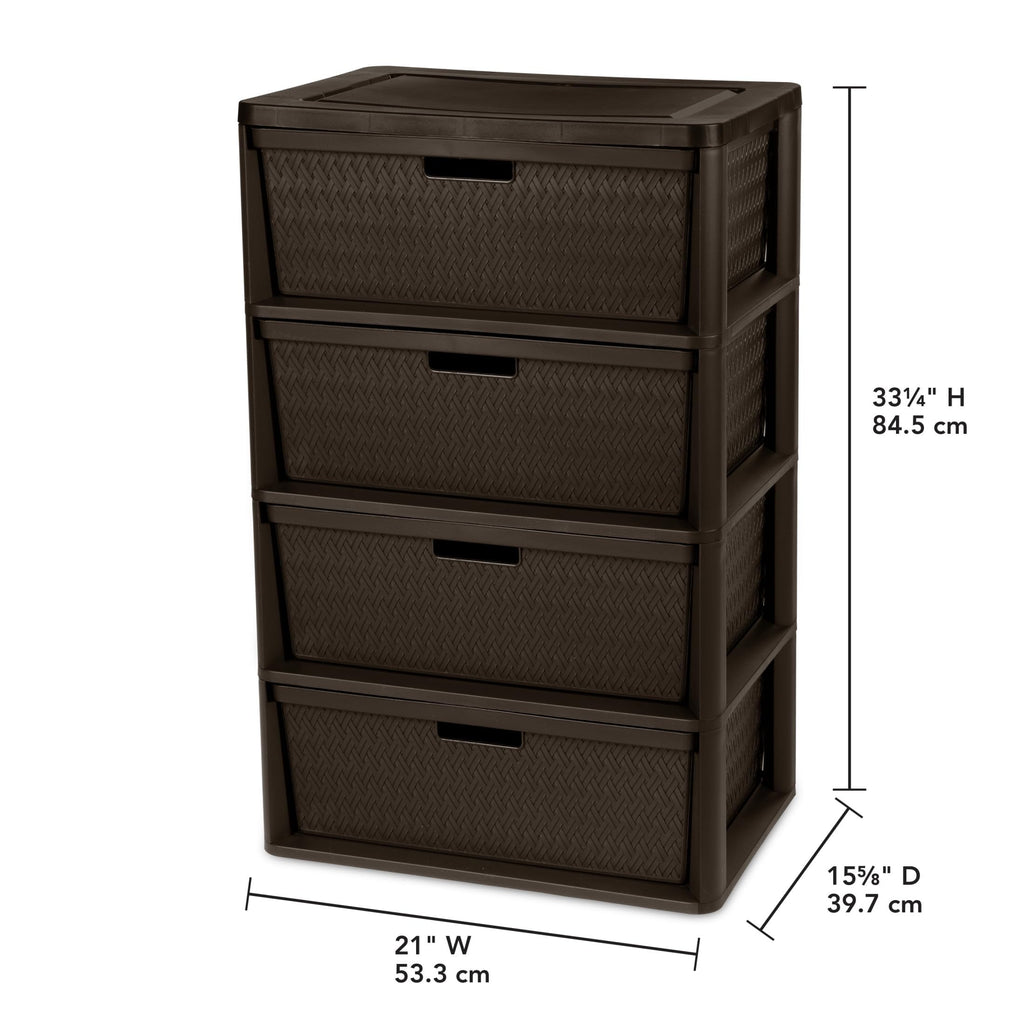 Decorative Drawer Tower Storage Organizer F1590