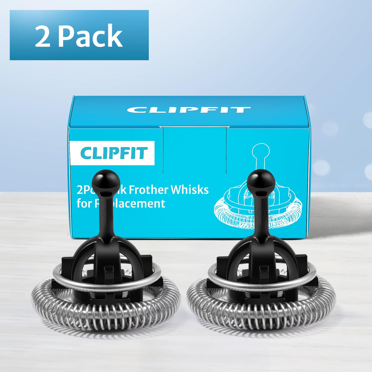 Whisks for Milk Frother Replacement, 2 Pack F1136
