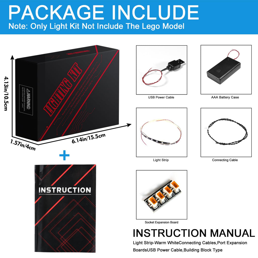 Led Light Kit for Building Set F644994