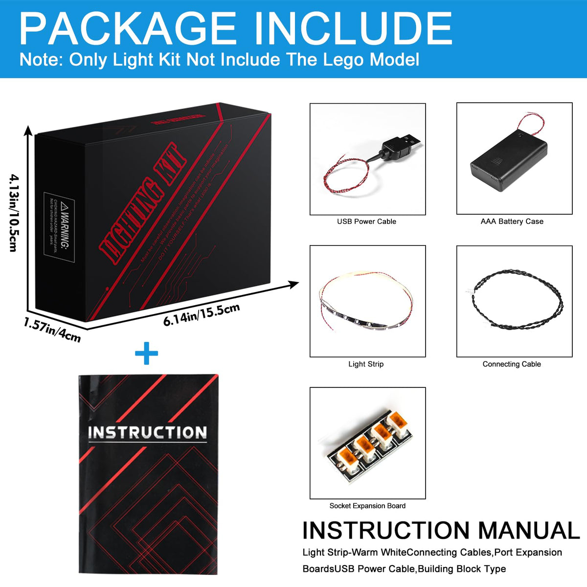 Led Light Kit for Building Set F644994