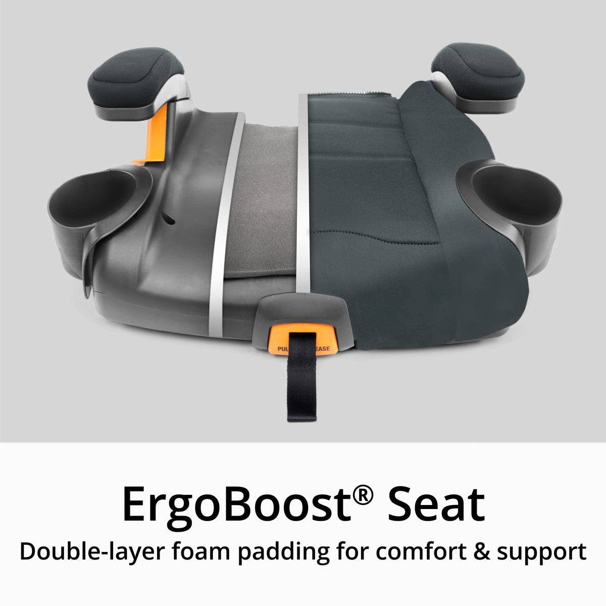 2-in-1 Belt-Positioning Booster Car Seat D1687