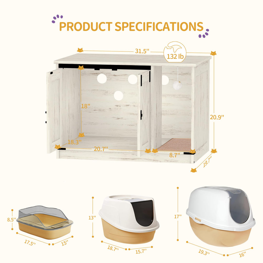 Cat Litter Box Enclosure G7254
