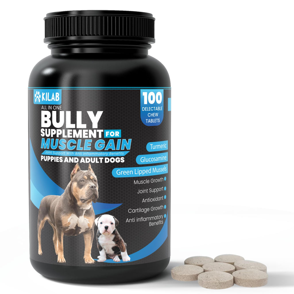 Dog Weight Gainer Supplement with Turmeric, Glucosamine, Green Lipped Mussels T62127