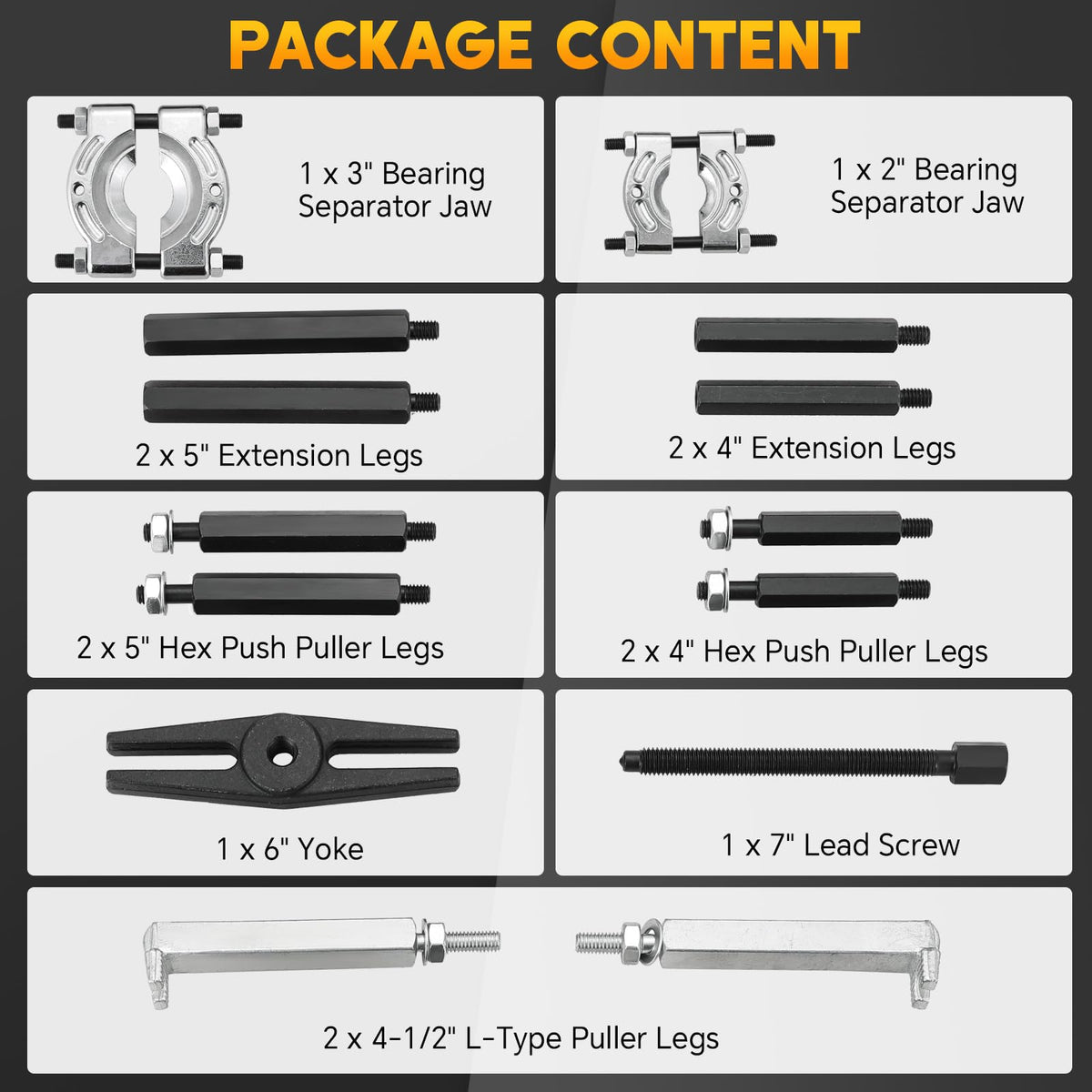 Ball Joint Press and U Joint Removal Tool Kit P2689
