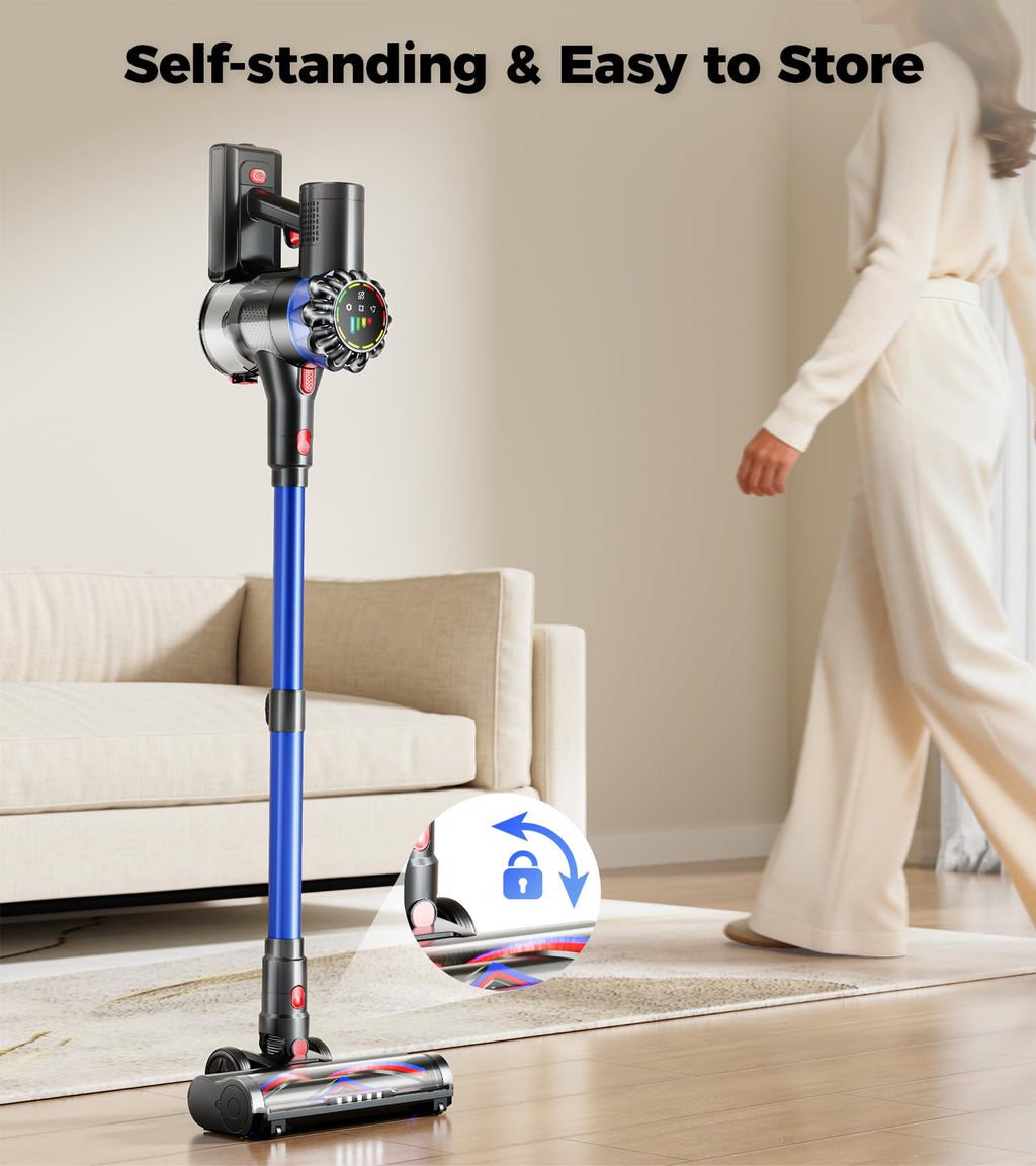 600W 50Kpa 65Mins Cordless Stick Vacuum Cleaner M4129