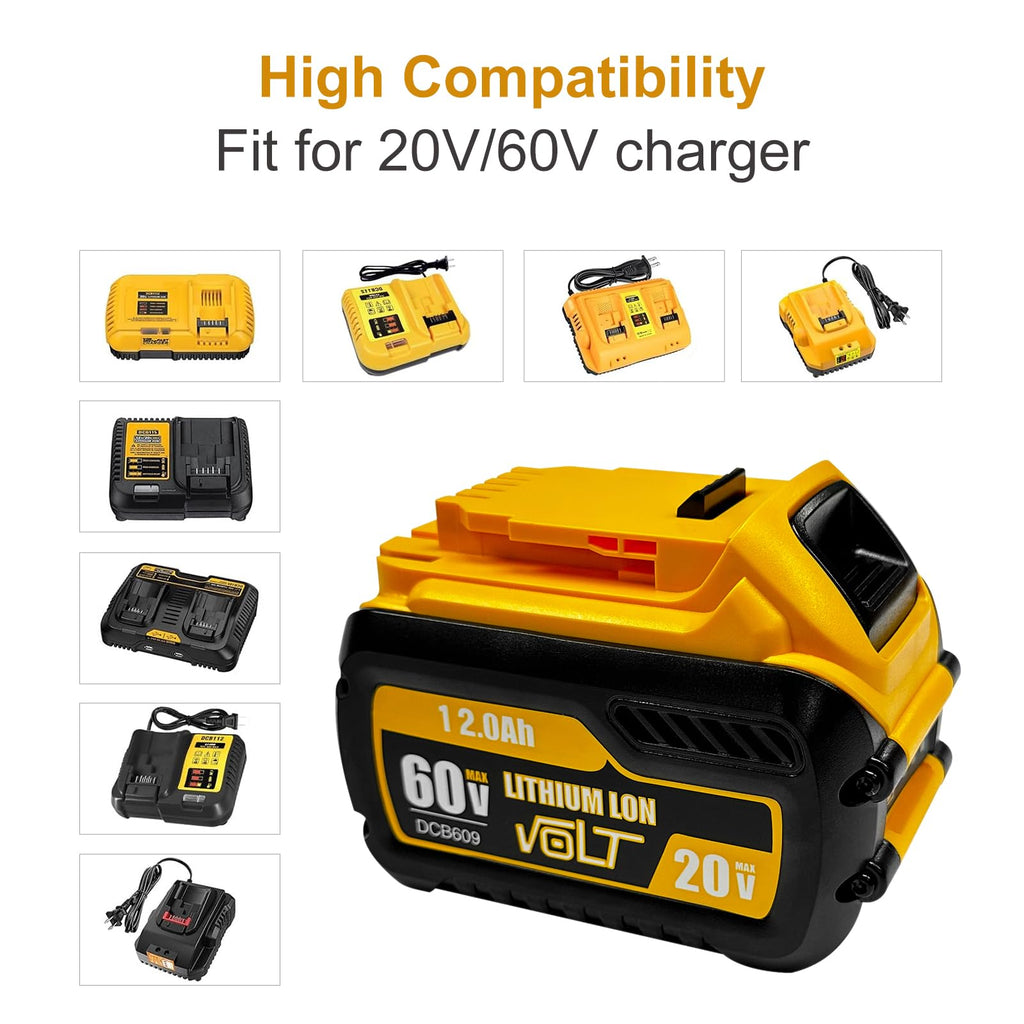 12000mAh Replacement Battery 2 Pack F657
