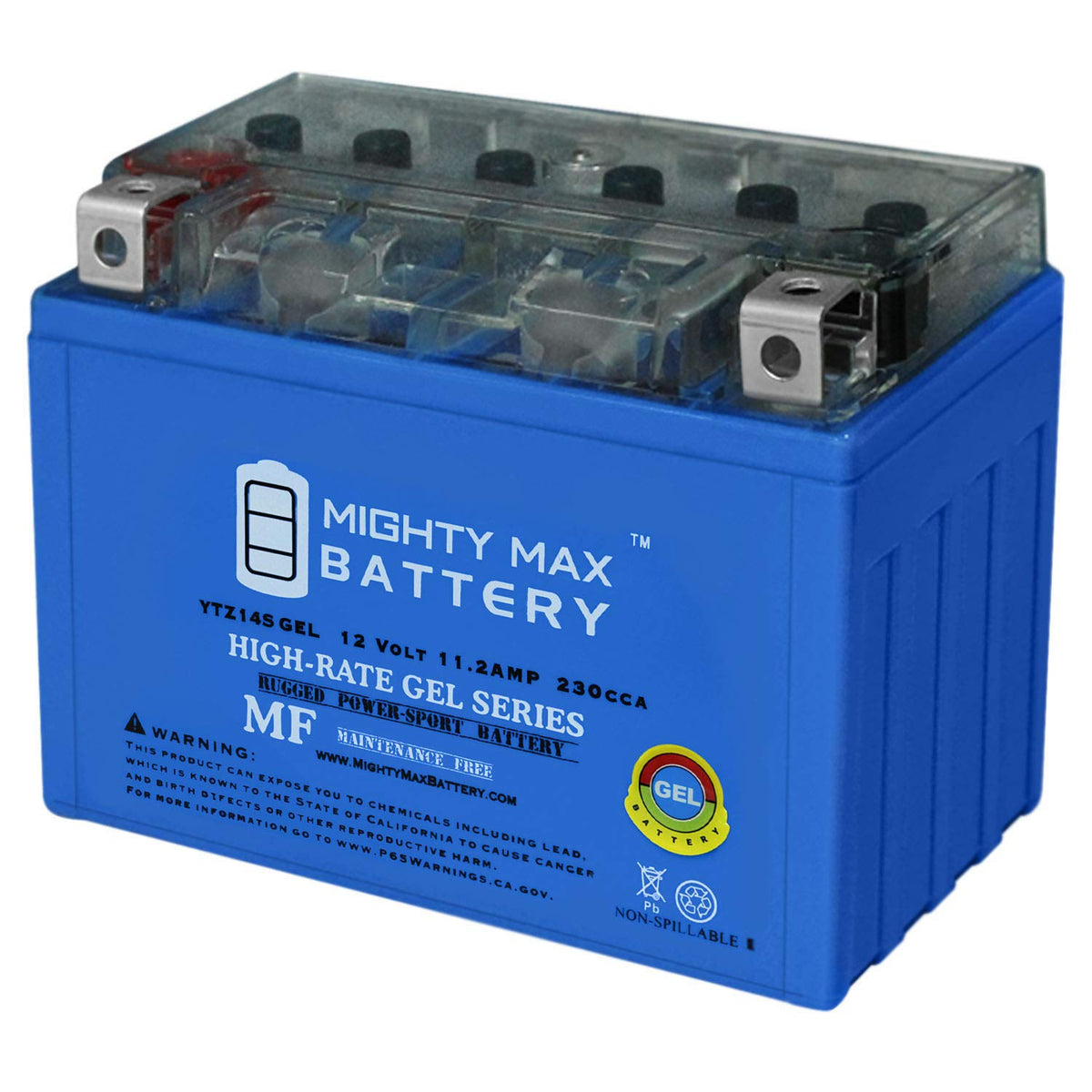 12V 11.2AH 230CCA GEL Replacement Battery B188