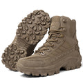 Lightweight Waterproof Tactical Hiking Work Boots with Side Zipper U162350