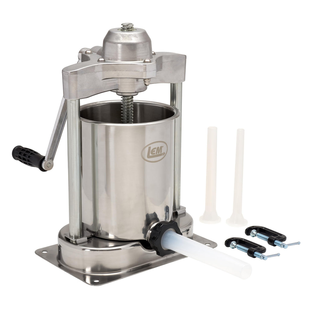 15 lb Stainless Steel Vertical Sausage Stuffer N99750