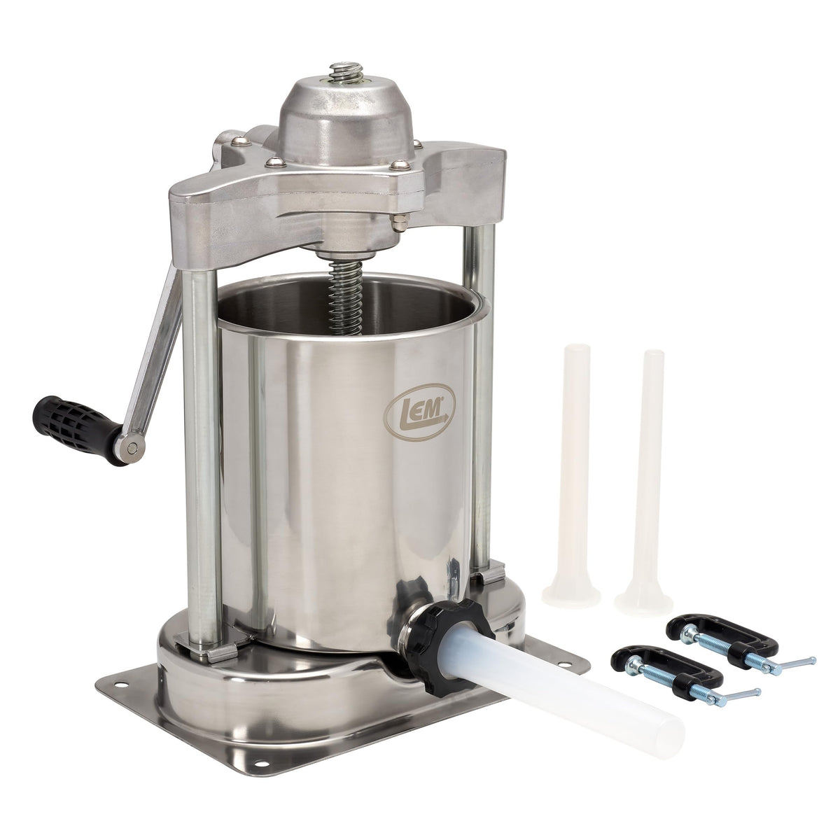 15 lb Stainless Steel Vertical Sausage Stuffer N99750